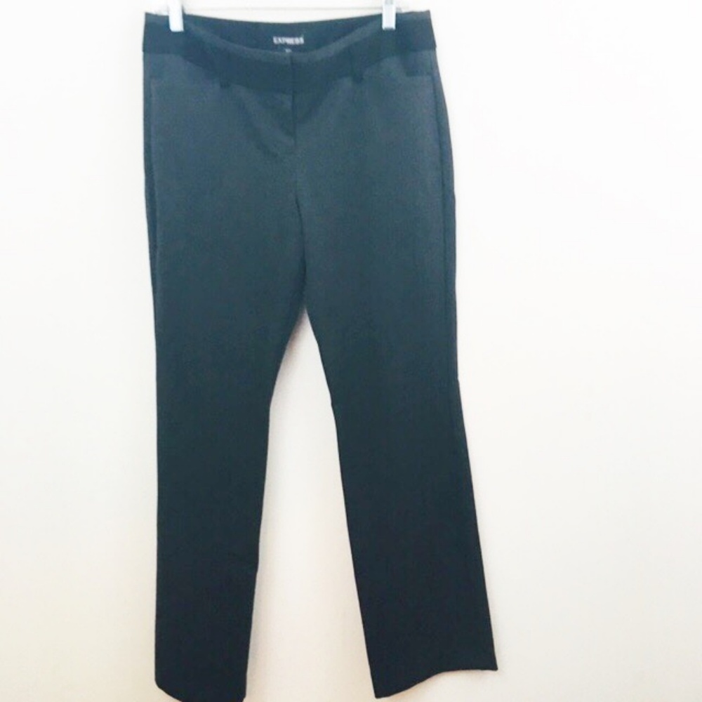 Express Columnist Charcoal Gray Dress Pants